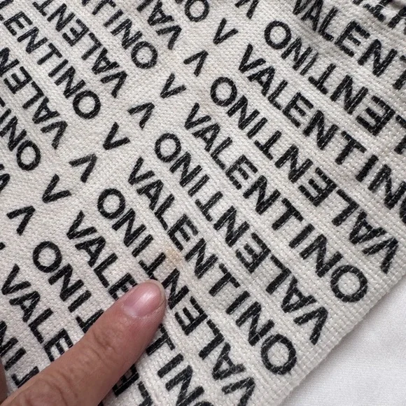 Valentino Black and White Women's Bag Dust Bag - Picture 7 of 7